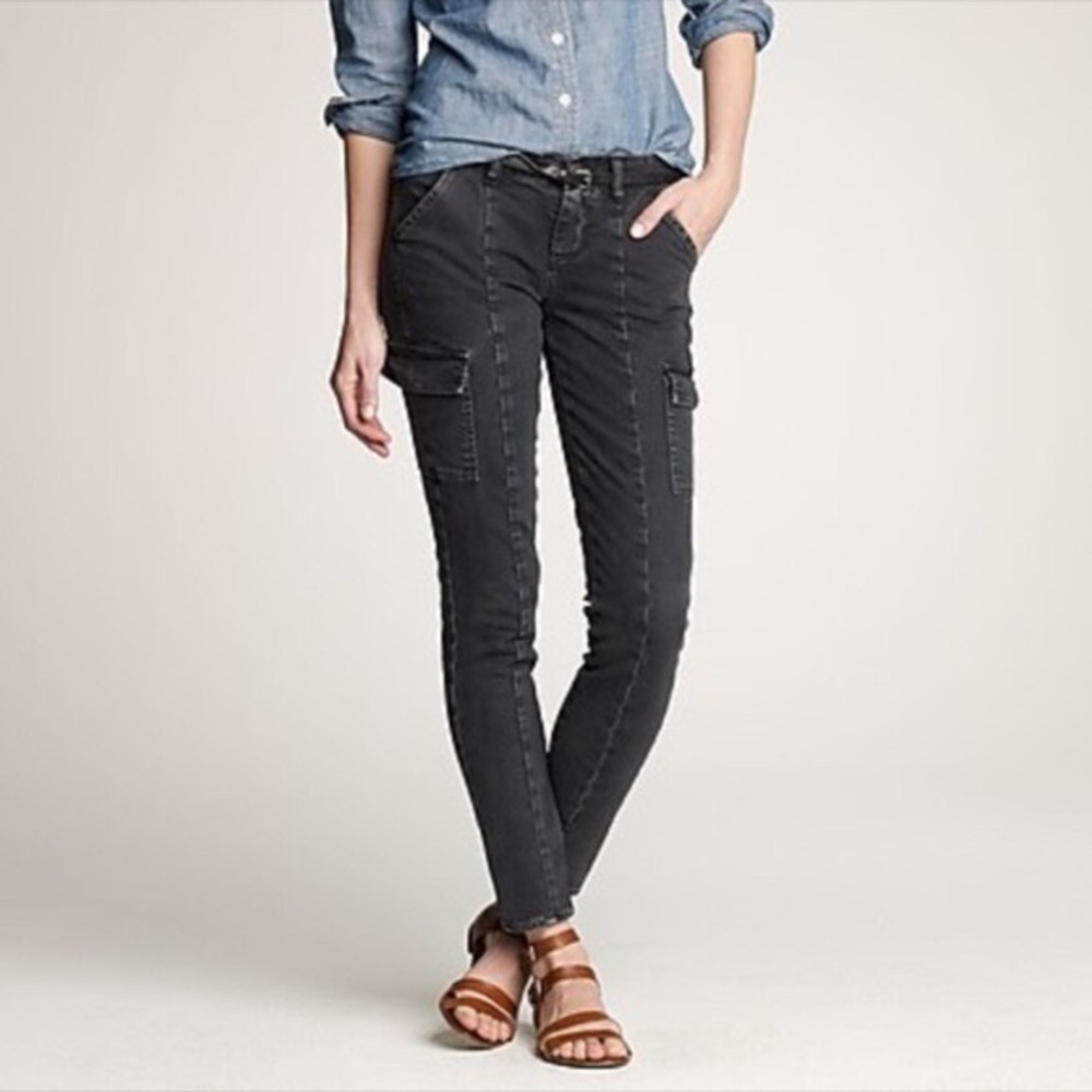 Jcrew Pipette Cargo Jeans